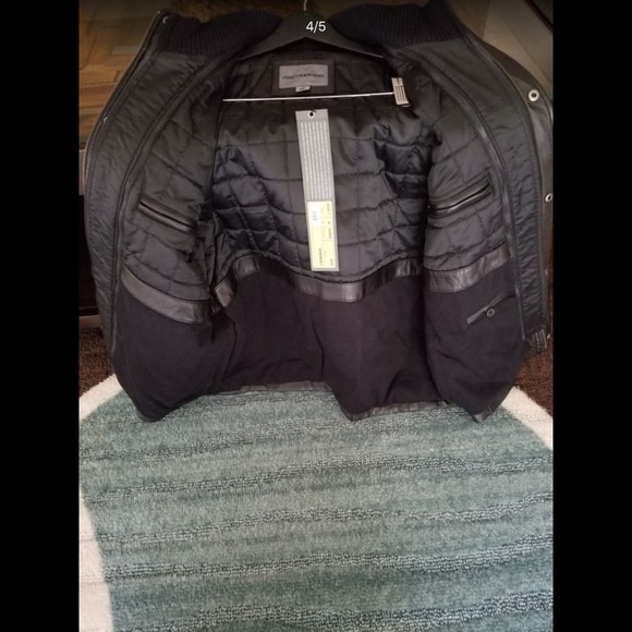 ✨Host ✅ Pick✨ Brand New! Johnson & Murphy Lambskin Genuine Leather Jacket - Picture 6 of 8